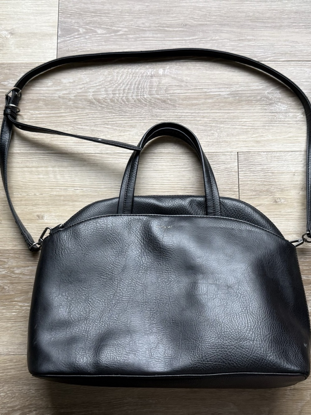 Matt & Nat Black Shoulder Bag